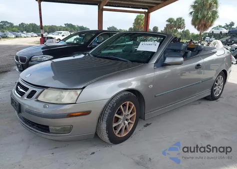 2004 Saab 9-3 Arc из США, поврежденный, VIN YS3FD79Y946001529
